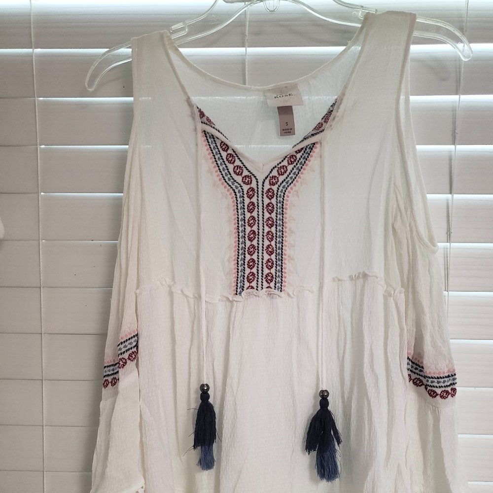 Cold Shoulder Top - Size Small